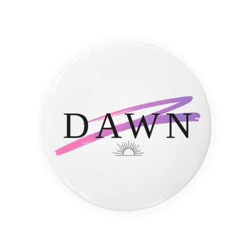 「DAWN」オリジナルグッズ Tin Badge