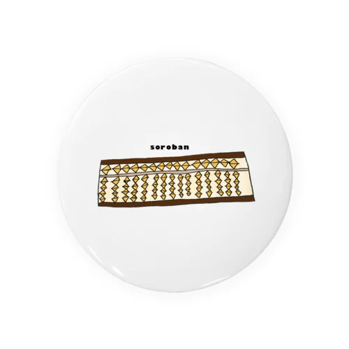 バンバンソロバン Tin Badge