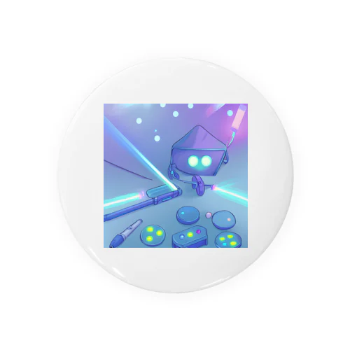 メカワなイラストのグッズ Tin Badge