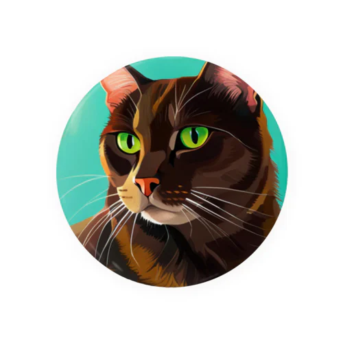 ハバナブラウン Tin Badge