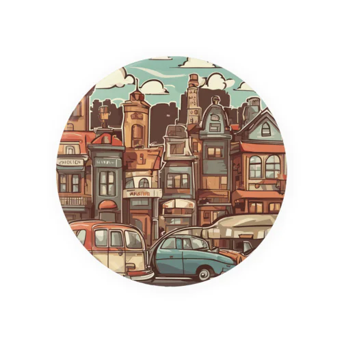 Local Town(3) Tin Badge