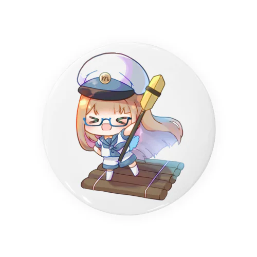 船長たす Tin Badge