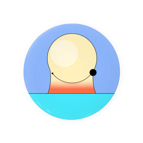 ぴんぷるpimple Tin Badge