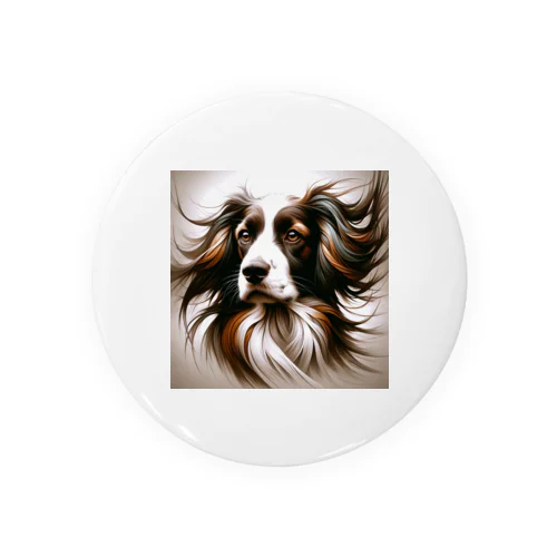 風雅なる犬 Tin Badge