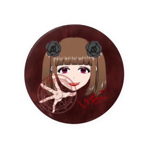 いちごちゃん赤 Tin Badge