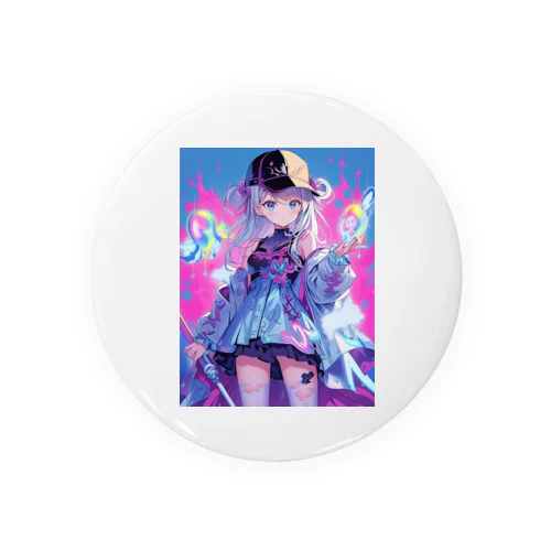 ストリートアイスレインボーガール Tin Badge