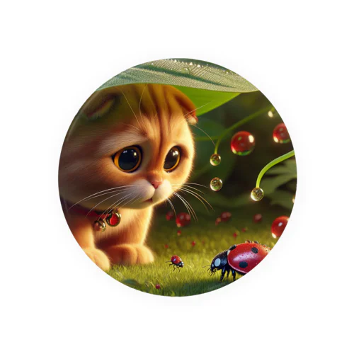 ちっちゃくなった猫🐱 Tin Badge