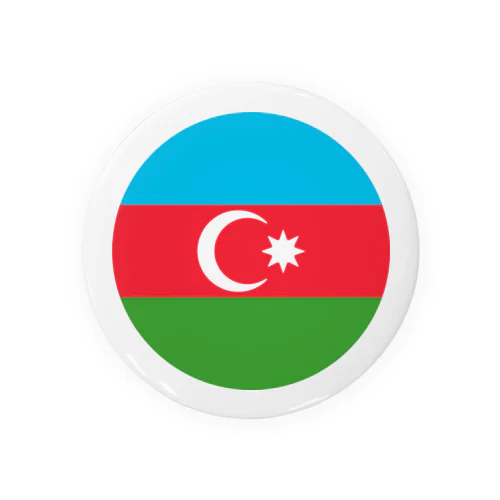 アゼルバイジャンの国旗 Tin Badge