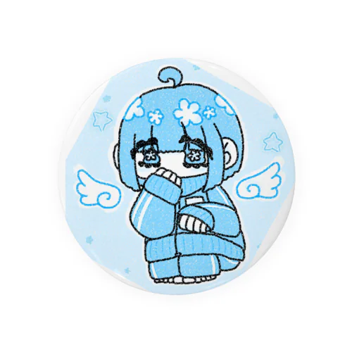 ジャージ天使界隈ちゃん Tin Badge