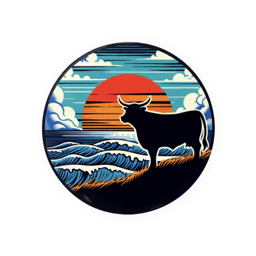 noto-beef 増穂が裏 Tin Badge