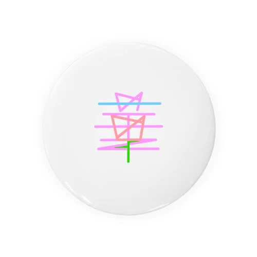 華 (はな)#1 Tin Badge