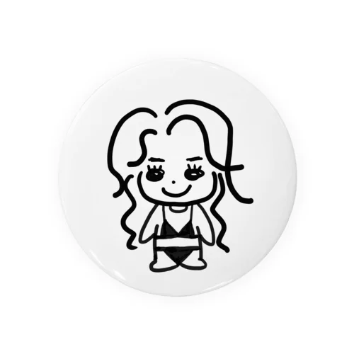 ビキニトコちゃん小物グッズ Tin Badge