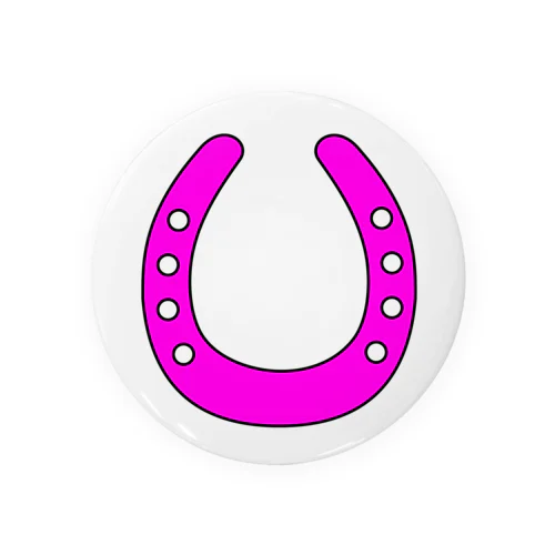 馬蹄（ホースシュー）Pink Tin Badge
