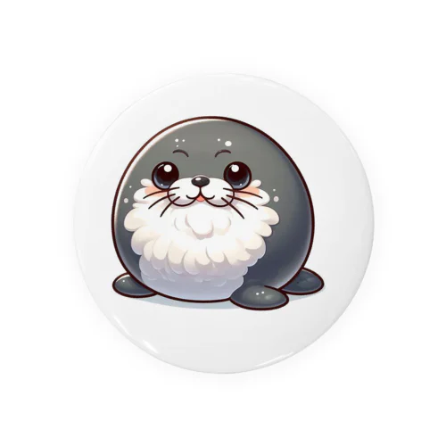 まん丸どうぶつえん アザラシ Tin Badge