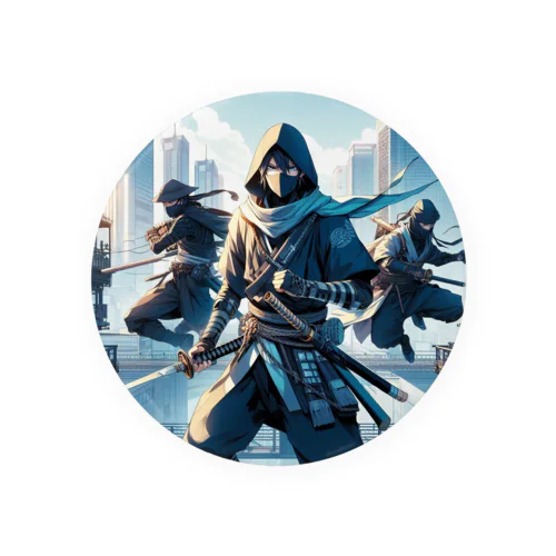 TOKYO NINJA Ⅱ Tin Badge