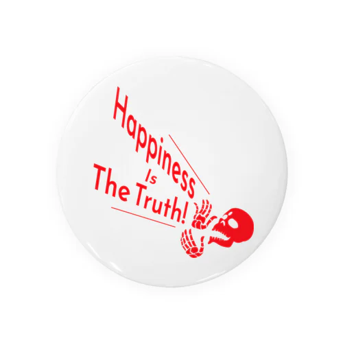 Happiness Is The Truth!（赤） Tin Badge