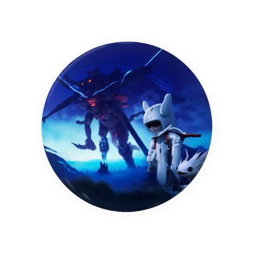 怪物を操縦する子供 Tin Badge