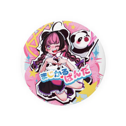 まじかる♡ぱんだ まお Tin Badge