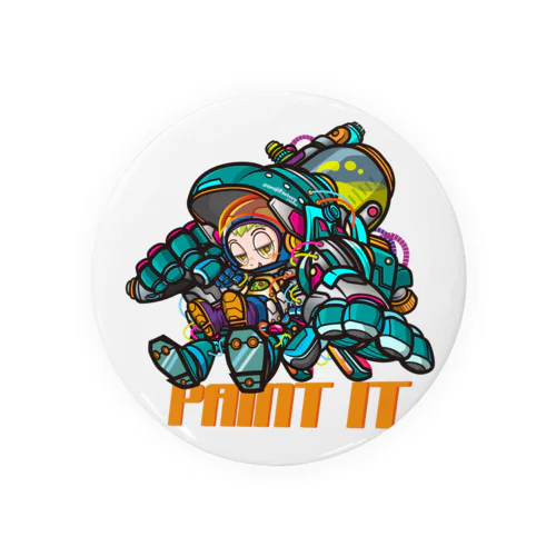 PAINT IT Tin Badge