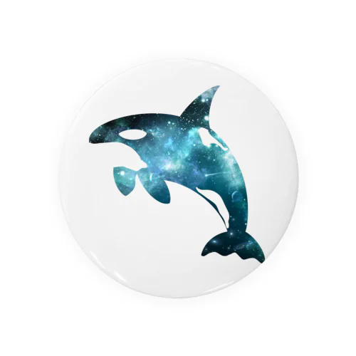 宇宙シャチ Tin Badge