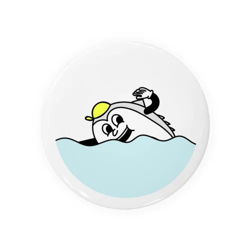 名札 缶バッジ ツナ