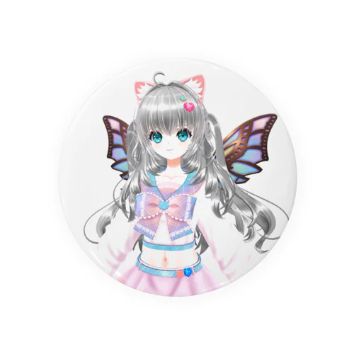 オリジナル３Dアバター・ローズマリーちゃん（ver.1） Tin Badge