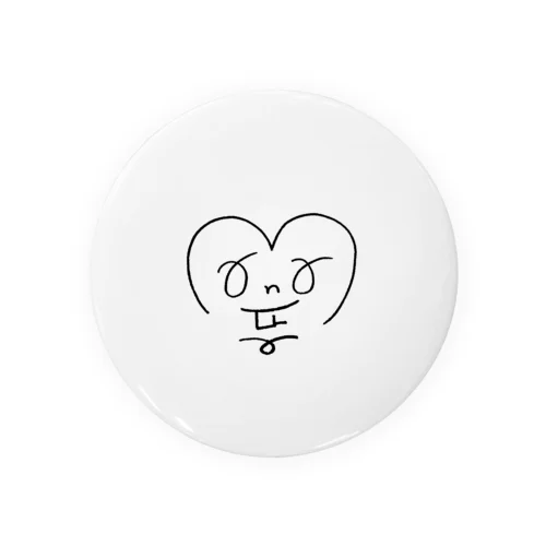 まななのサイン Tin Badge