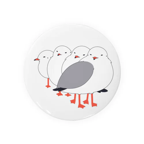 ユリカモメトレイン Tin Badge
