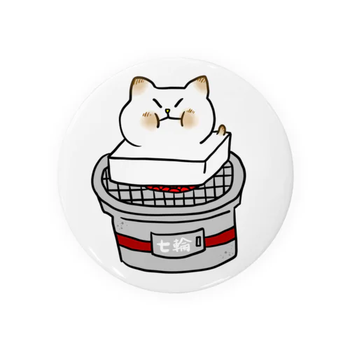 七輪旅まる Tin Badge