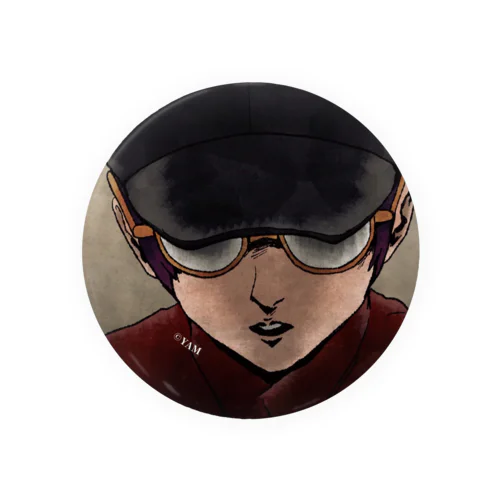 ｲﾂﾃﾞﾓ会ｴﾙﾖﾊﾞｯｼﾞ／大原先輩 Tin Badge