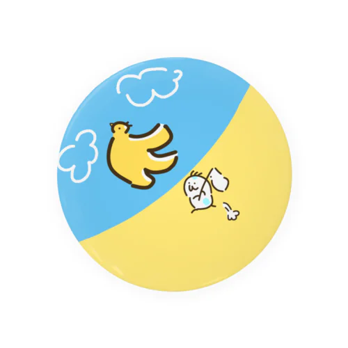 バナナとり Tin Badge