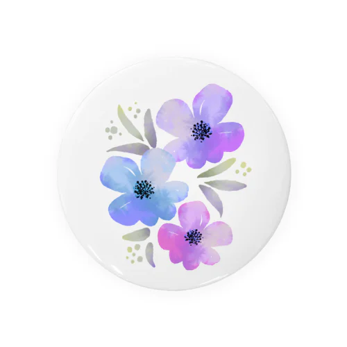 デジ花アート Tin Badge