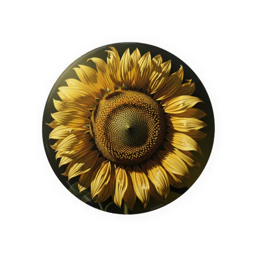 ヒマワリ-4,大模倣美術館　2025夏コレクション Tin Badge