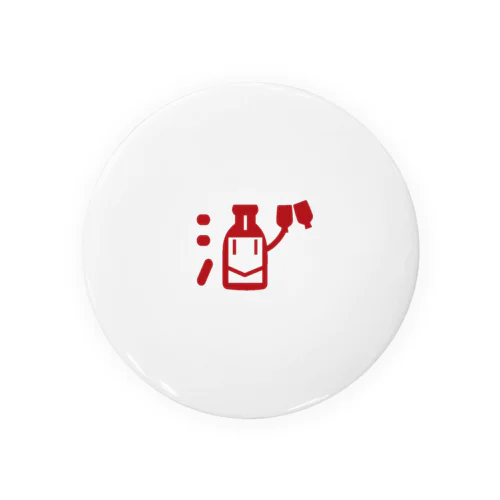 SAKETOMO缶バッジ（お酒くん） Tin Badge