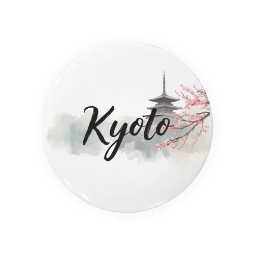 京都の魅力　観光体験 Tin Badge