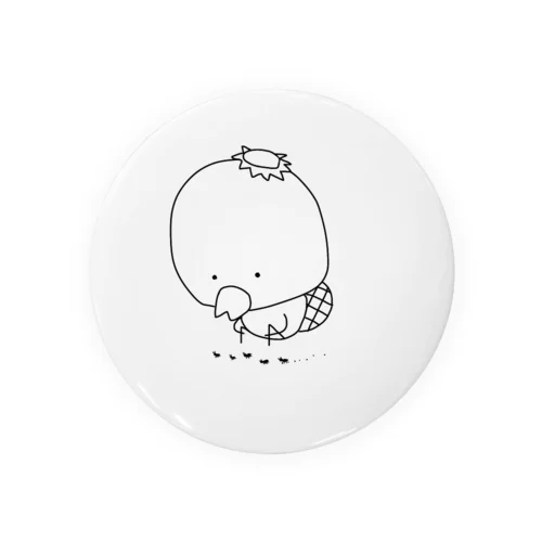 カッパとアリ Tin Badge