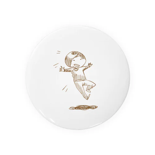ご機嫌なあんこさん Tin Badge