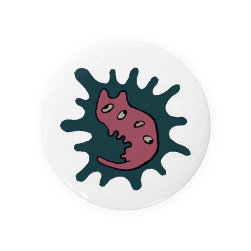 きゃとぴい Tin Badge