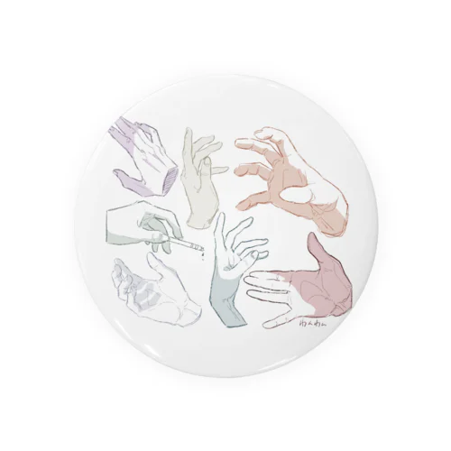 手 Tin Badge