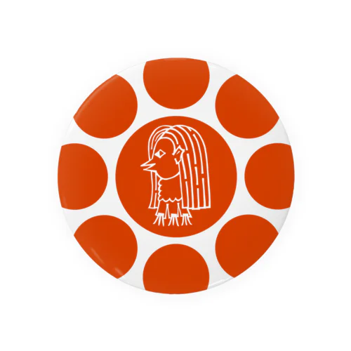高野山アマビエ Tin Badge