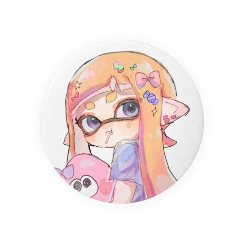 う Tin Badge