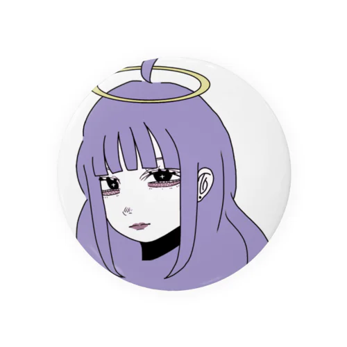 てんしあおいちゃん。 Tin Badge