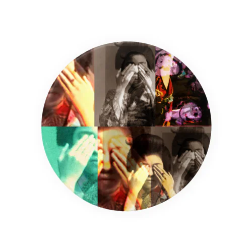 チンチンチドリ Tin Badge