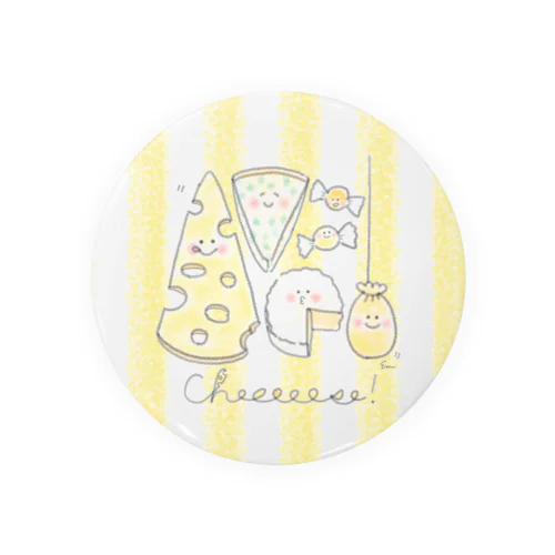 cheeeeese! すとらいぷ Tin Badge