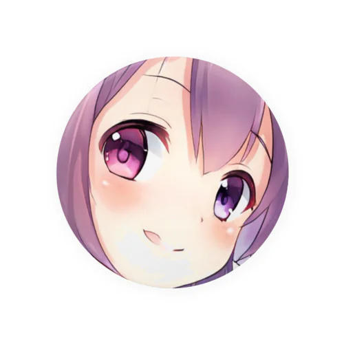可愛い女の子 Tin Badge