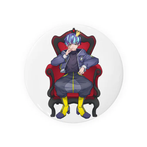 kingぺんぎんさん Tin Badge