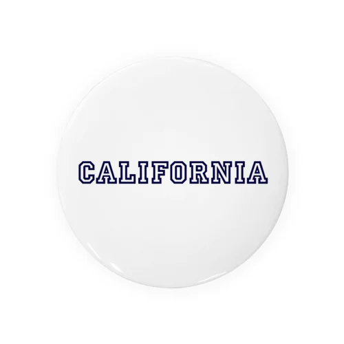 california 01 Tin Badge