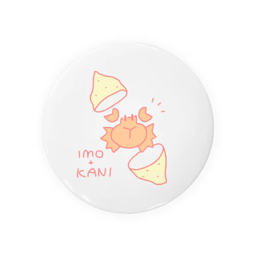 いカニも Tin Badge