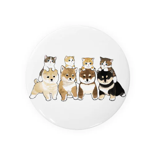 しばにゃん Tin Badge