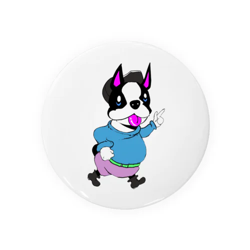 赤ちゃんブルドック Tin Badge